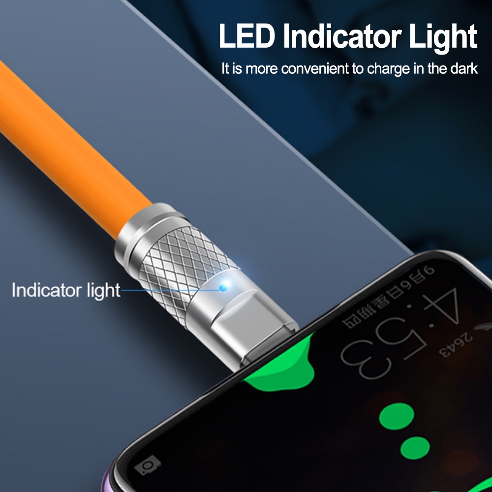 Orashare OC04 Cable 3A Super Fast Charging And Data Transfer Wire TPE