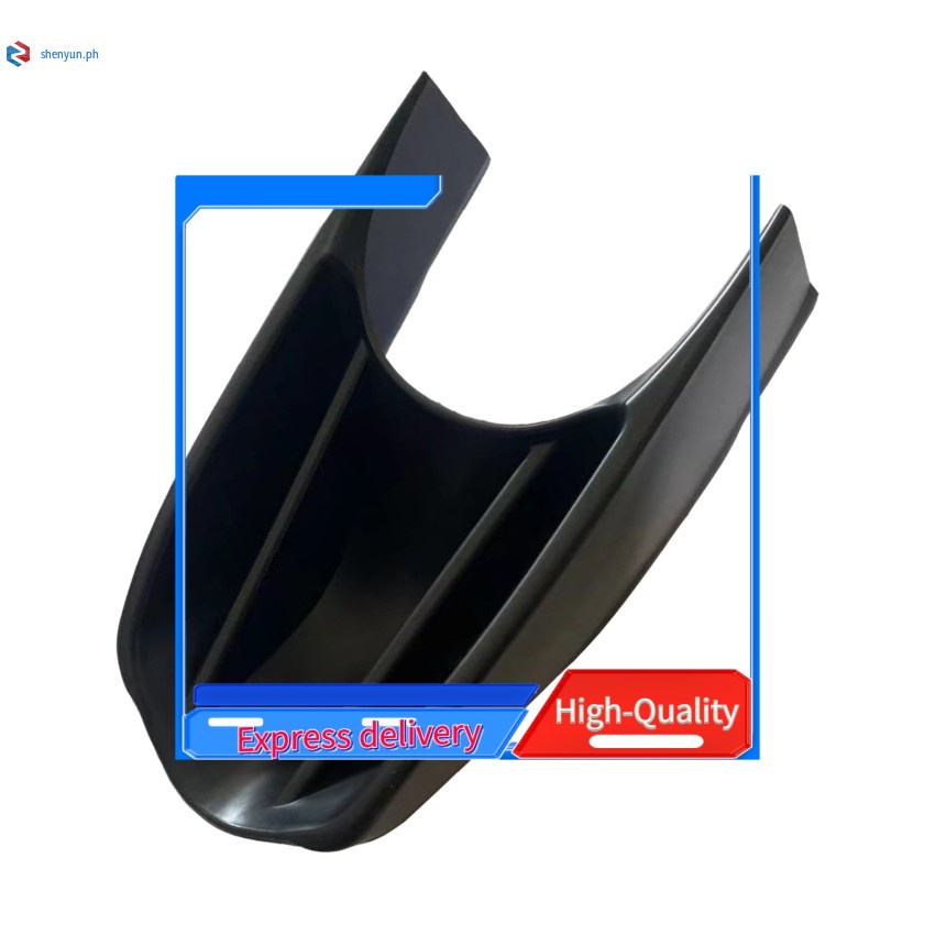 Car Center Console Handrail Armrest Storage Box ABS Black for Smart 453