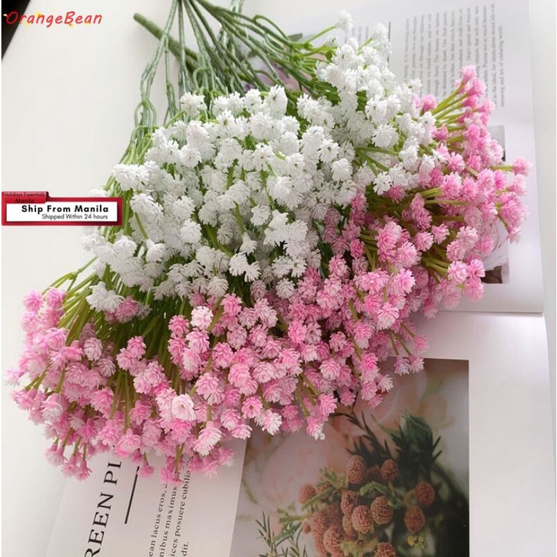 Babysbreath Artificial Gypsophila Silk Flowers Bouquet Wedding Decor ...