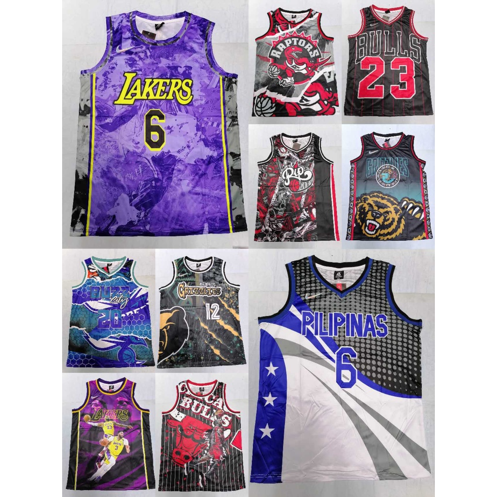 mens nba full sublimation jersey sando | Shopee Philippines