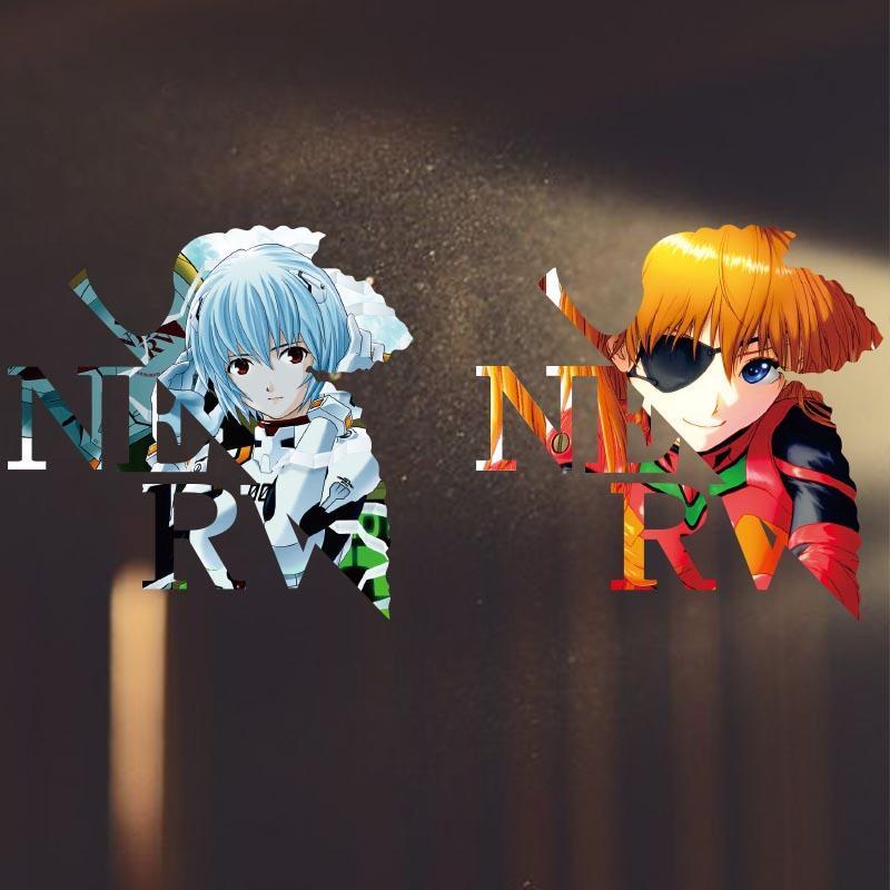 Neon Genesis Evangelion nerv Color Spray Stickers Paper Body Decoration ...