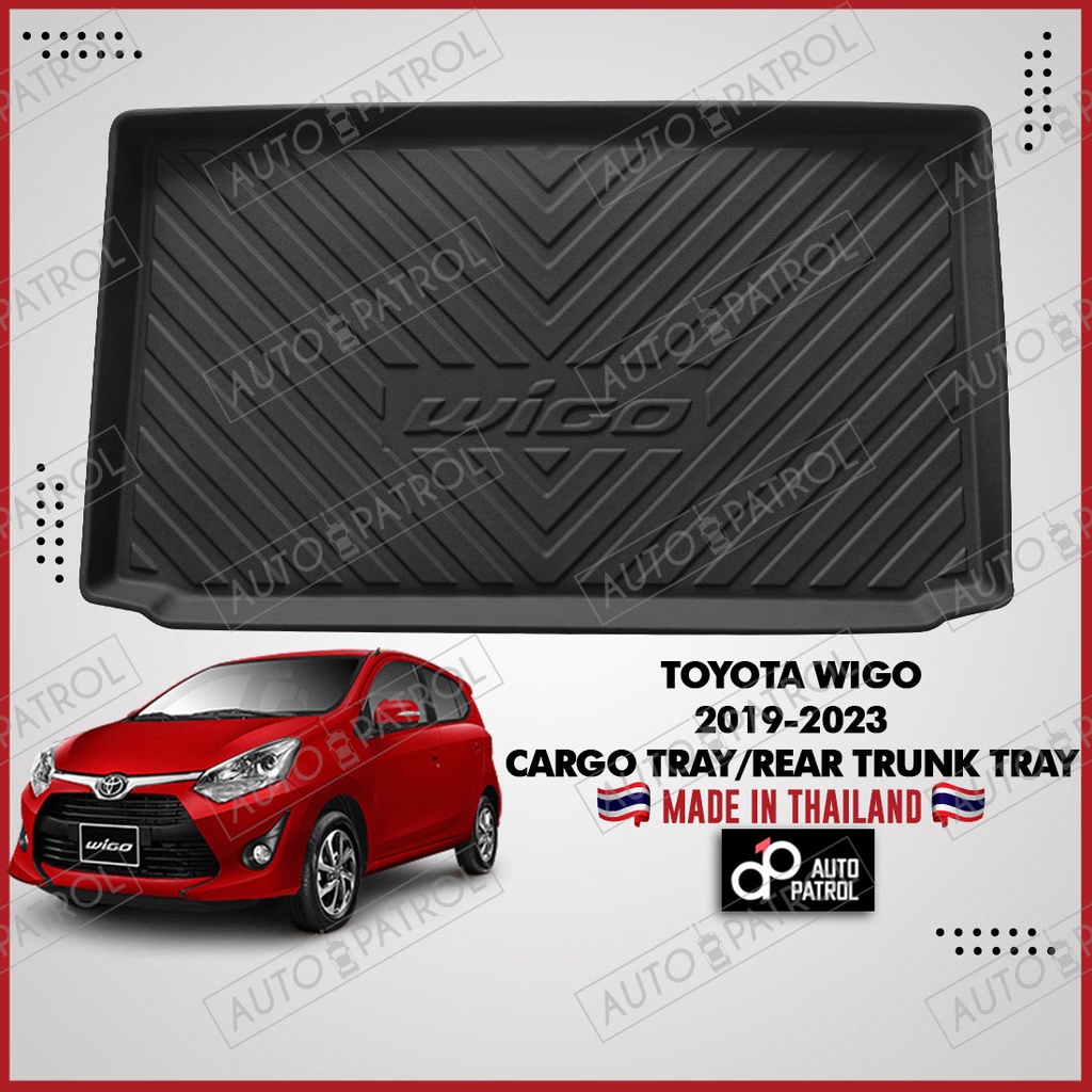 Toyota Wigo 20192023 Rear Trunk Tray or Cargo Tray v2 Shopee Philippines