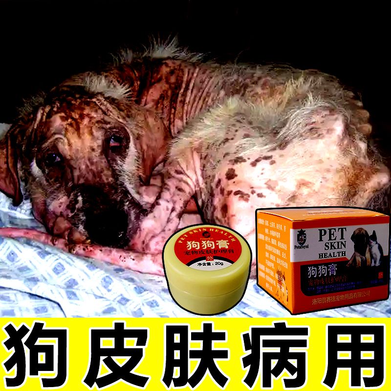 Dog Dermatitis Traditional Chinese Medicine Care Ointment Fungus Mites