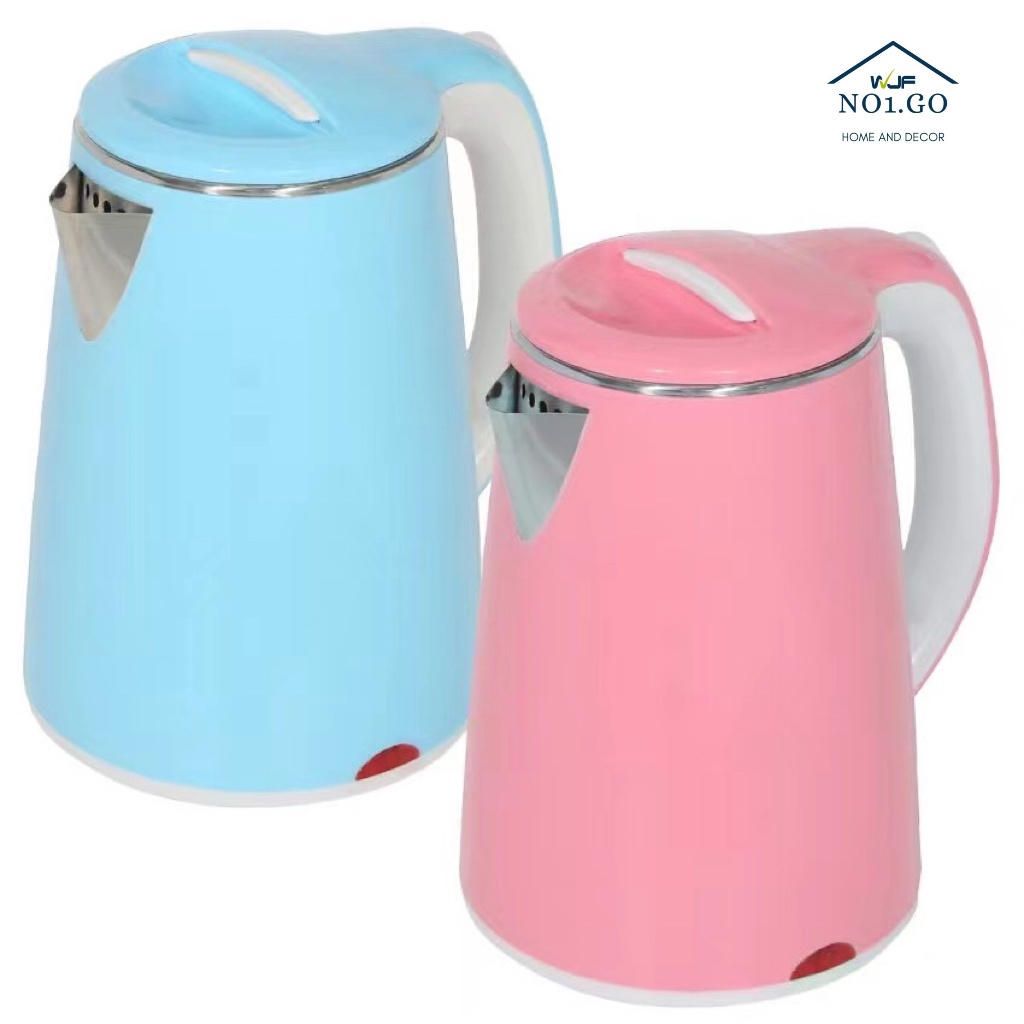 WJF Kitchen 2.3L Stainless Steel Electric Water Kettle w/Safety Auto