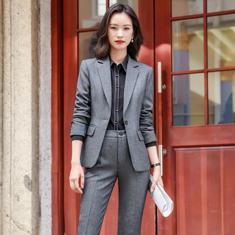 Grey business hotsell suit womens