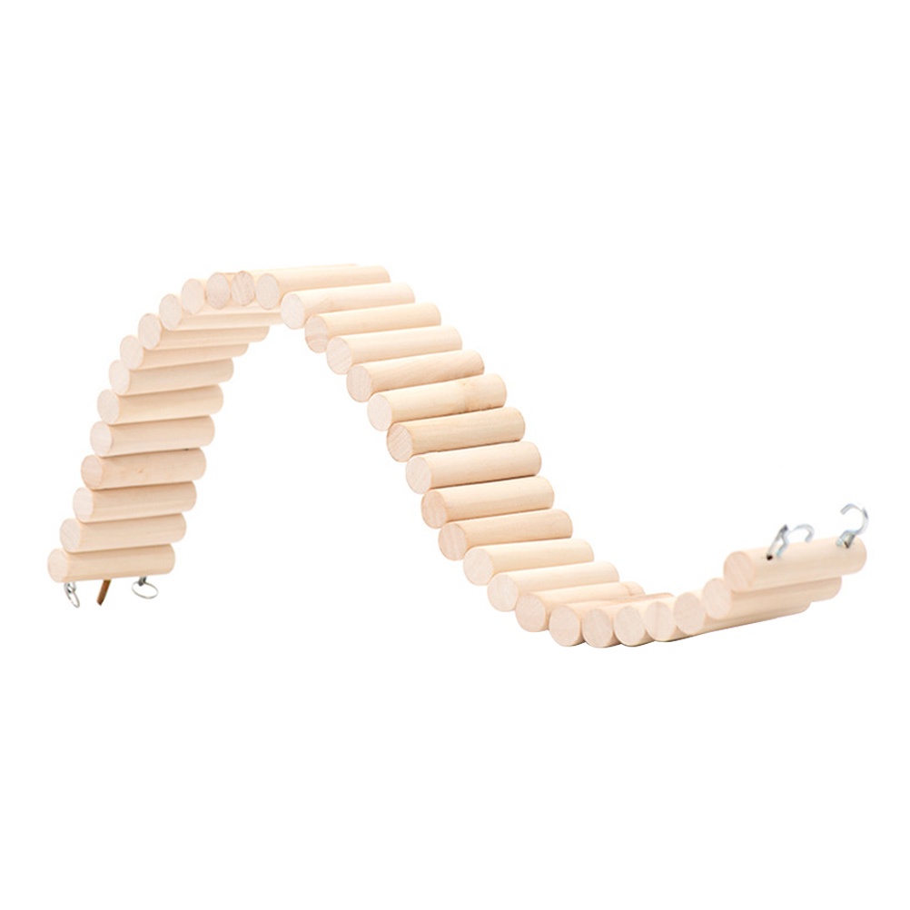 Curated visual reference: Visual Reference: Ready Stock Pet Ladder Hamster Plank Swing Large Bird Toys