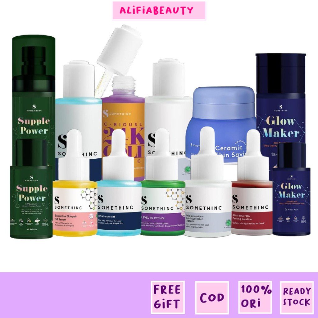 Somethinc Serum Niacinamide | Salmon DNA | Aha BHA | Retinol ...