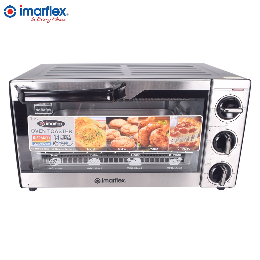 Imarflex IT140 Oven Toaster 14Literstoaster Shopee Philippines