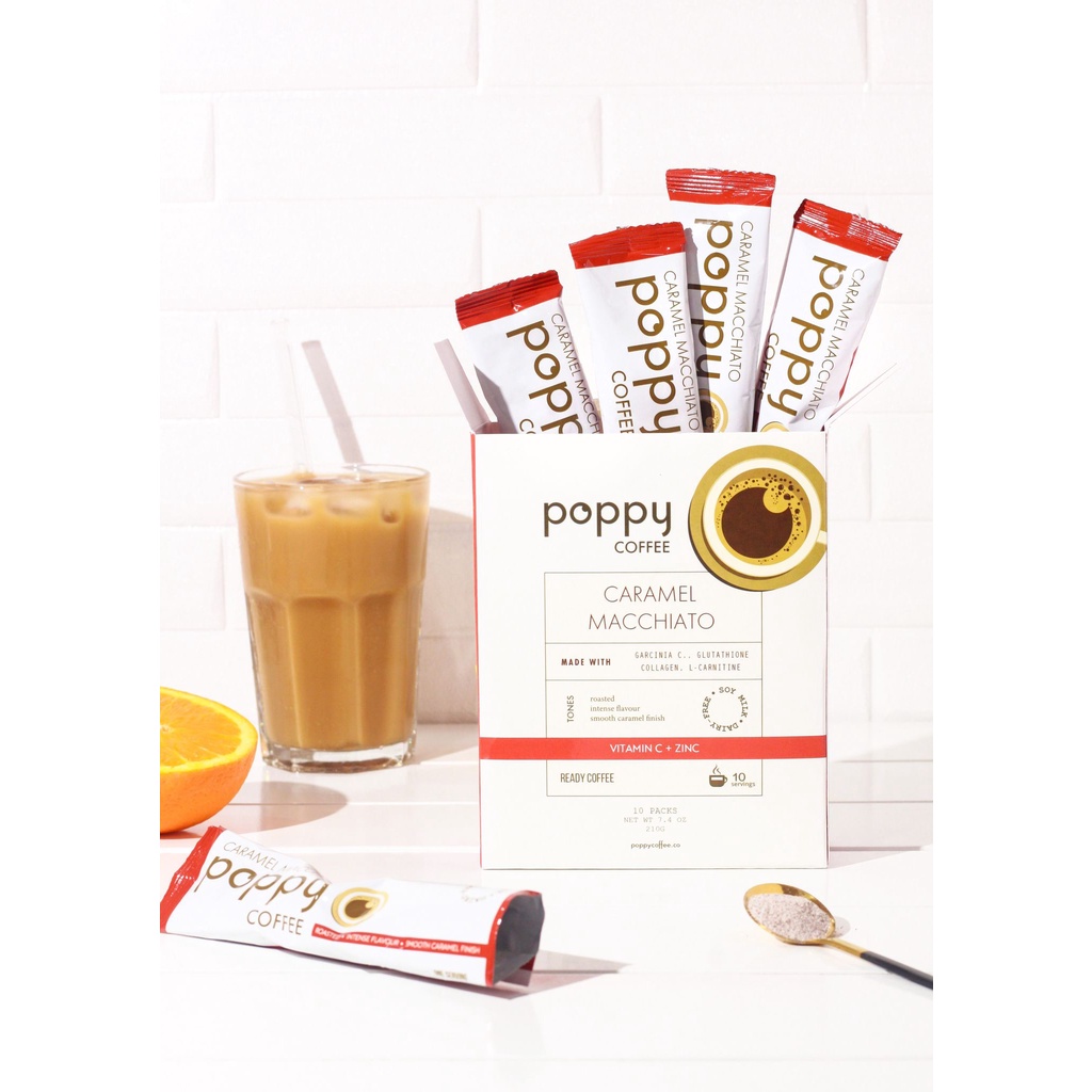 Poppy Coffe (Caramel Macchiato) Shopee Philippines