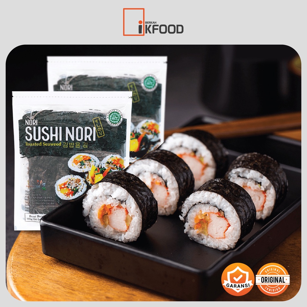 Sushi Nori Seaweed HALAL Grilled Seaweed 10 Sheets Shopee Philippines