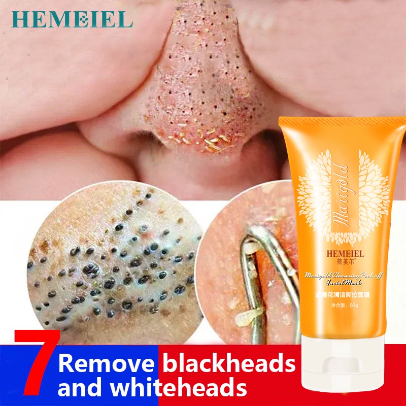 HEMEIEL Blackhead Whiteheads Remover Mask Facial Peeling Mask Nose
