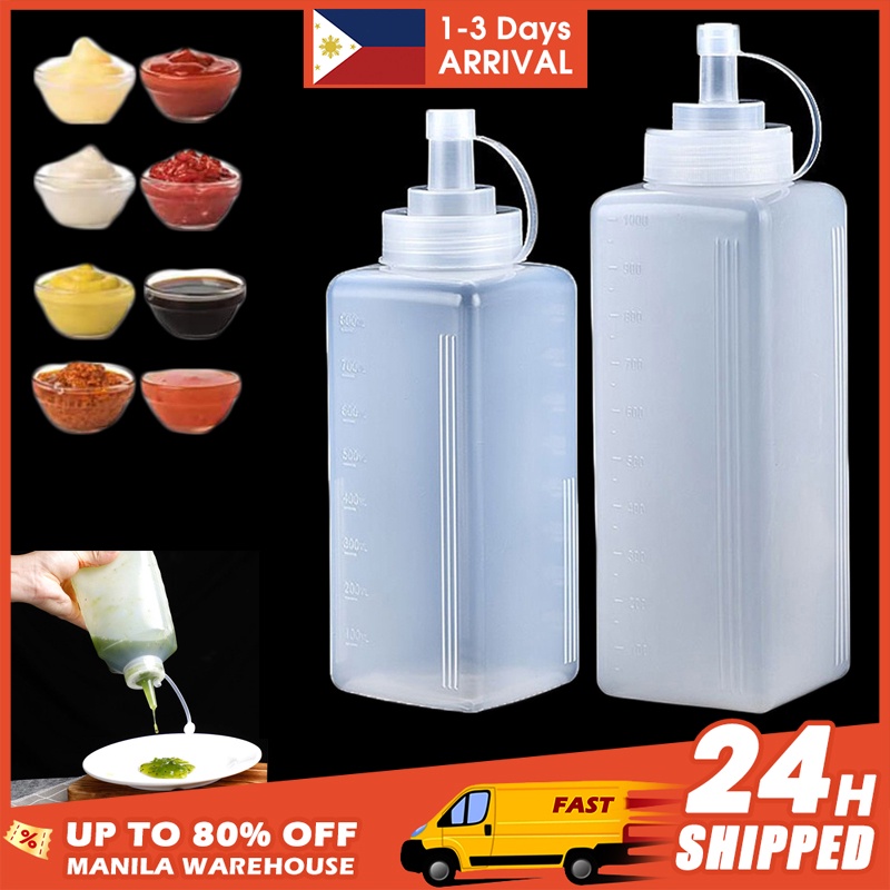 1000ML Sauce Squeeze Bottle Tomato Juice Storage Squeeze Bottle