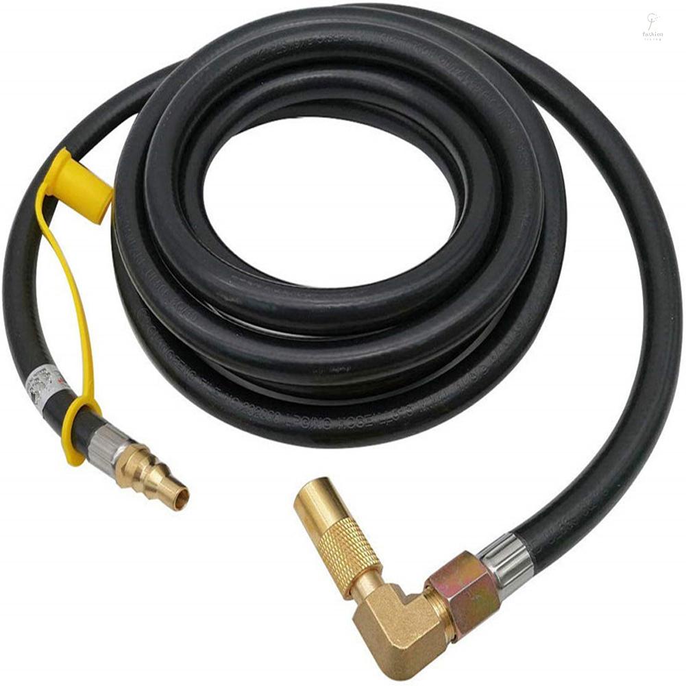 FFF 12ft Portable Oven Quick Connection Hose Home Grill Cookware Low Pressure Gases Connection