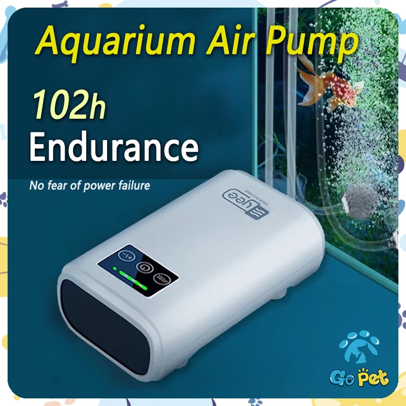 YEE Liion Polymer Battery Aquarium Air Pump USB 102H Endurance 6000mA