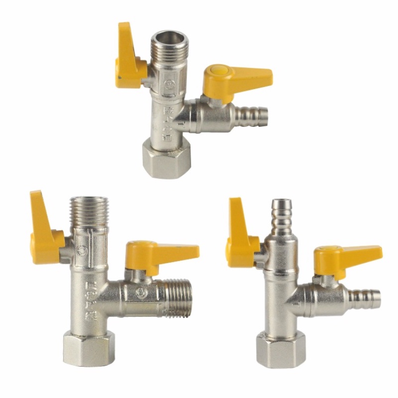 Thickened allcopper Ttype gas meter valve gas and natural gas shunt switch tap water diversion