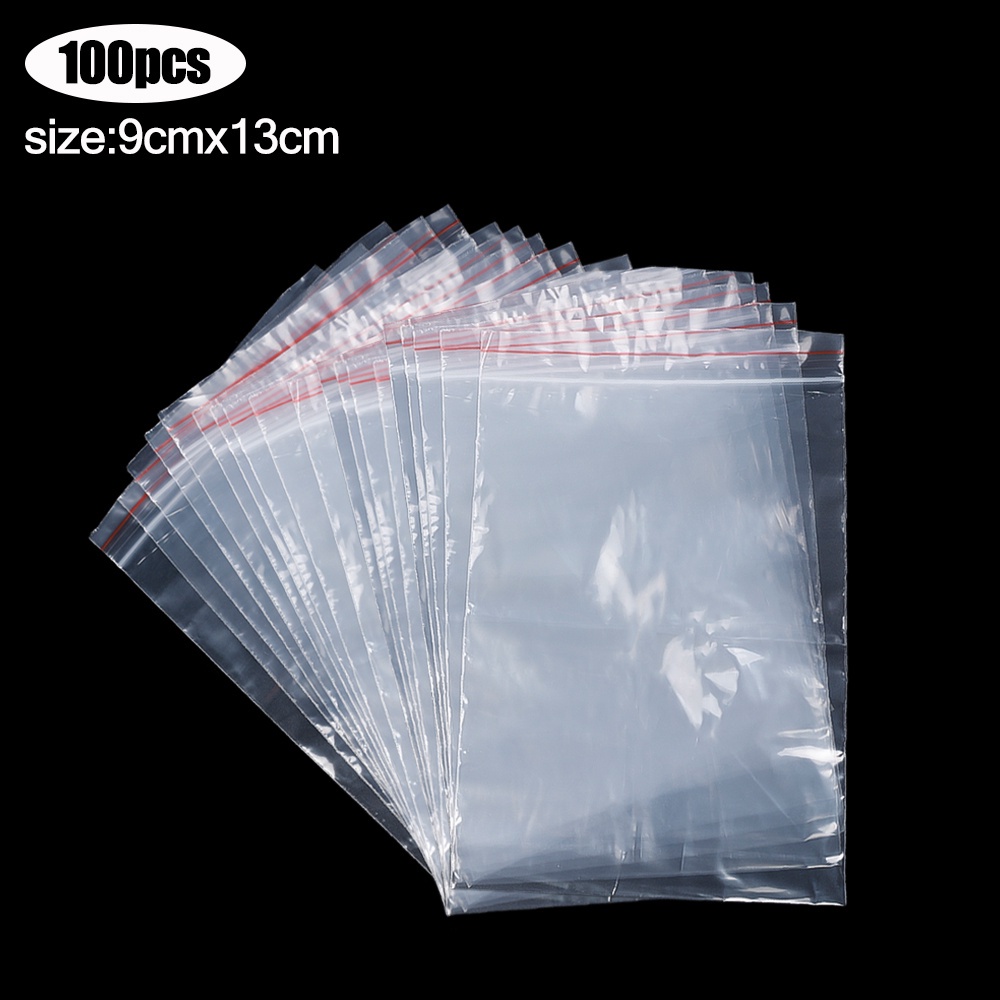 Resealable Zip Lock Plastic Bags Clear Bag Food Storage Package Pouches ...