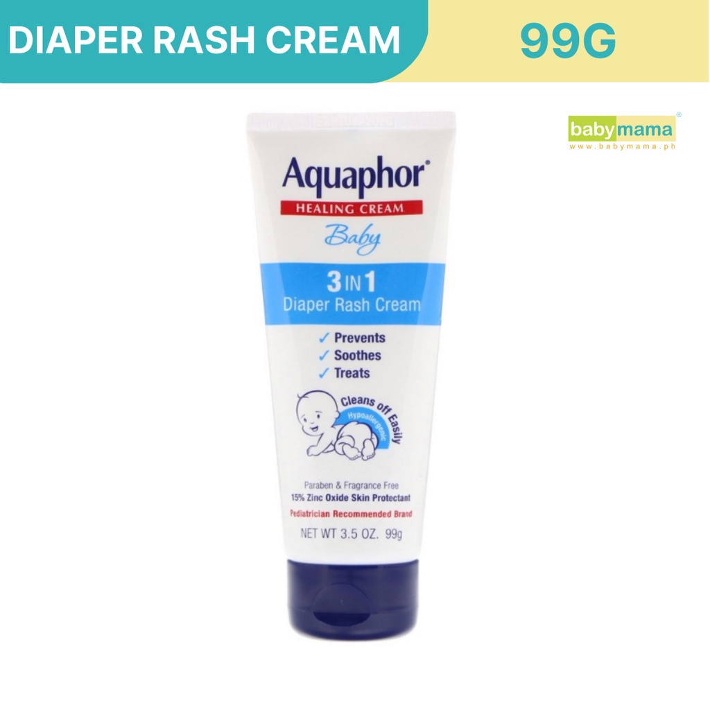 Babymama - Aquaphor Baby Healing Cream 3 in 1 Diaper Rash Cream 99g ...