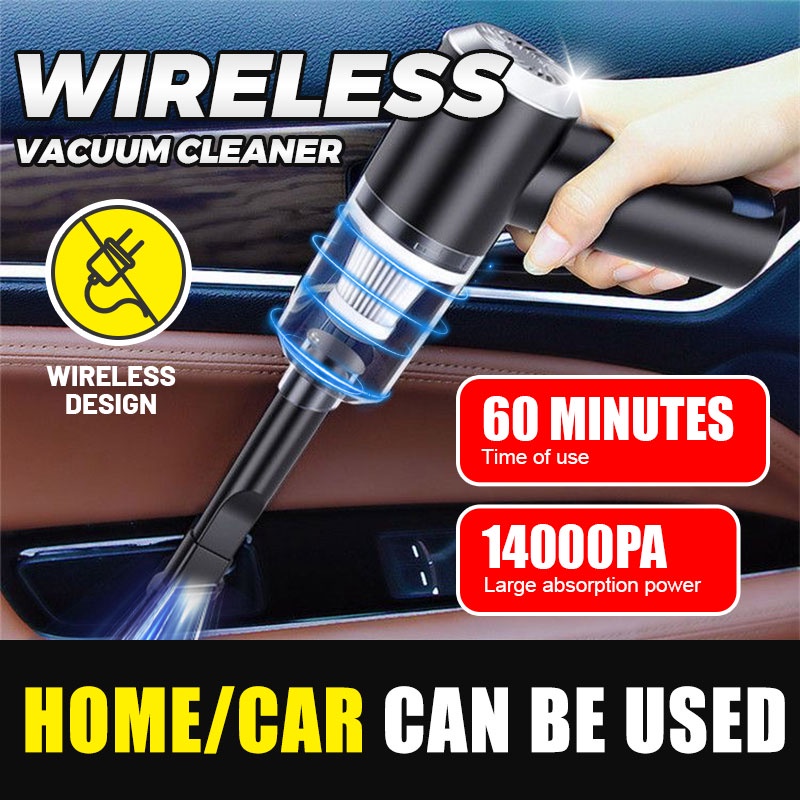 Vacuum cleaner for home wireless mini portable car vacuum cleaner bed ...