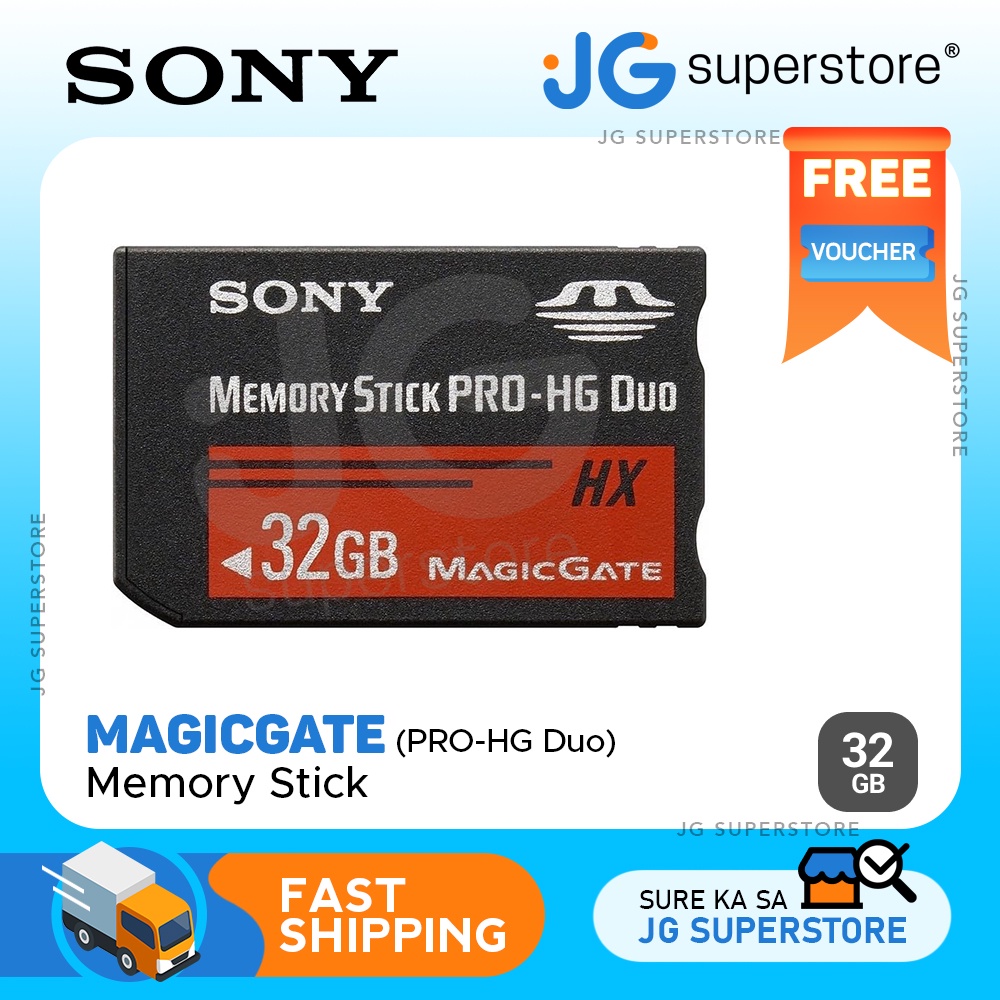 Sony MagicGate 32GB Memory Stick PROHG Duo w/ 50MB/s Transfer Speed