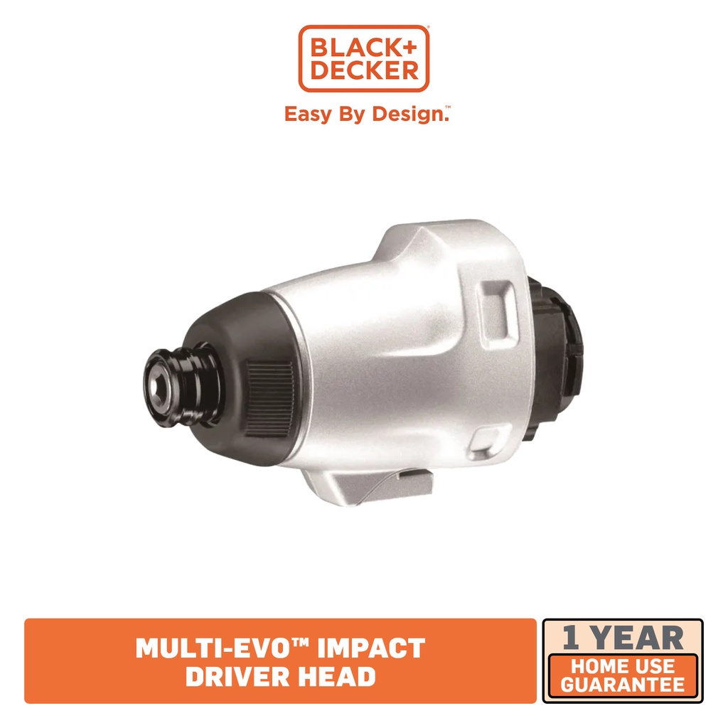 BLACK+DECKER™ MultiEvo™ Impact Driver Head Model (EIH183) Shopee