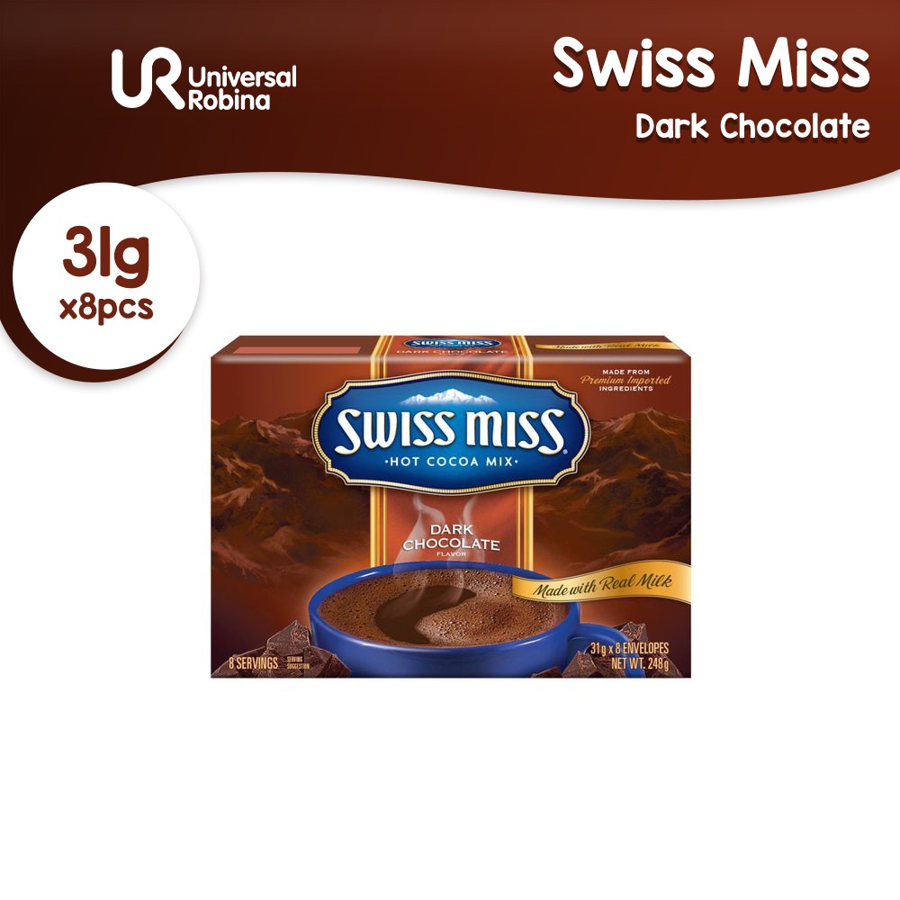 Swiss Miss Dark Chocolate (31gx8) Shopee Philippines