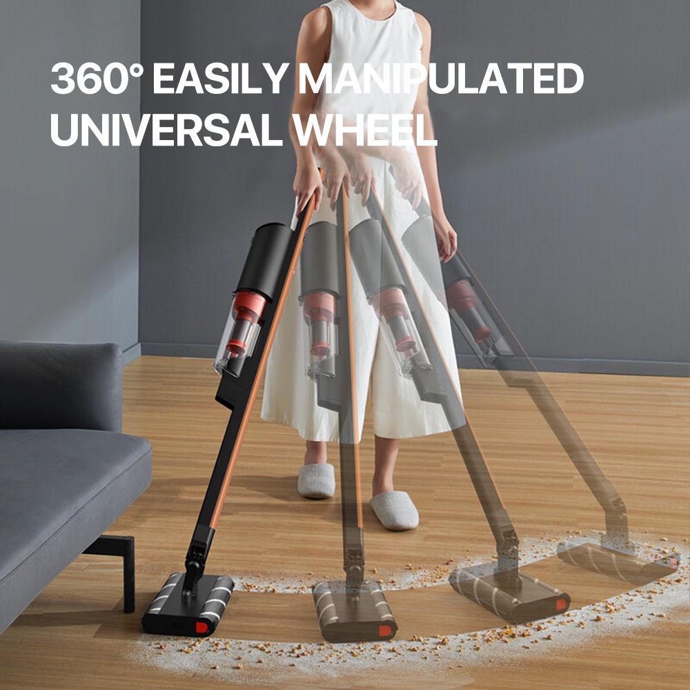 Deerma VC31 Cordless Vacuum Cleaner Handheld Double Roller Brush Vacuum