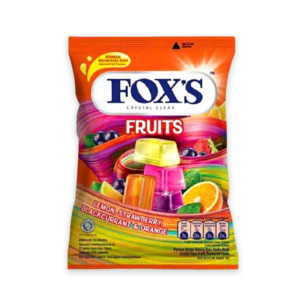Fox's Crystal Clear Candy (Mints, Berries, Spring Tea, Fruits, Fruity