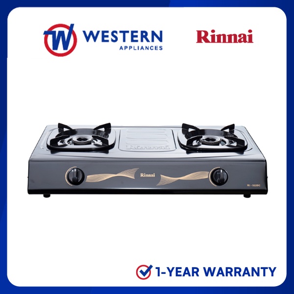 Rinnai RI522SC Double Burner Gas Stove Shopee Philippines