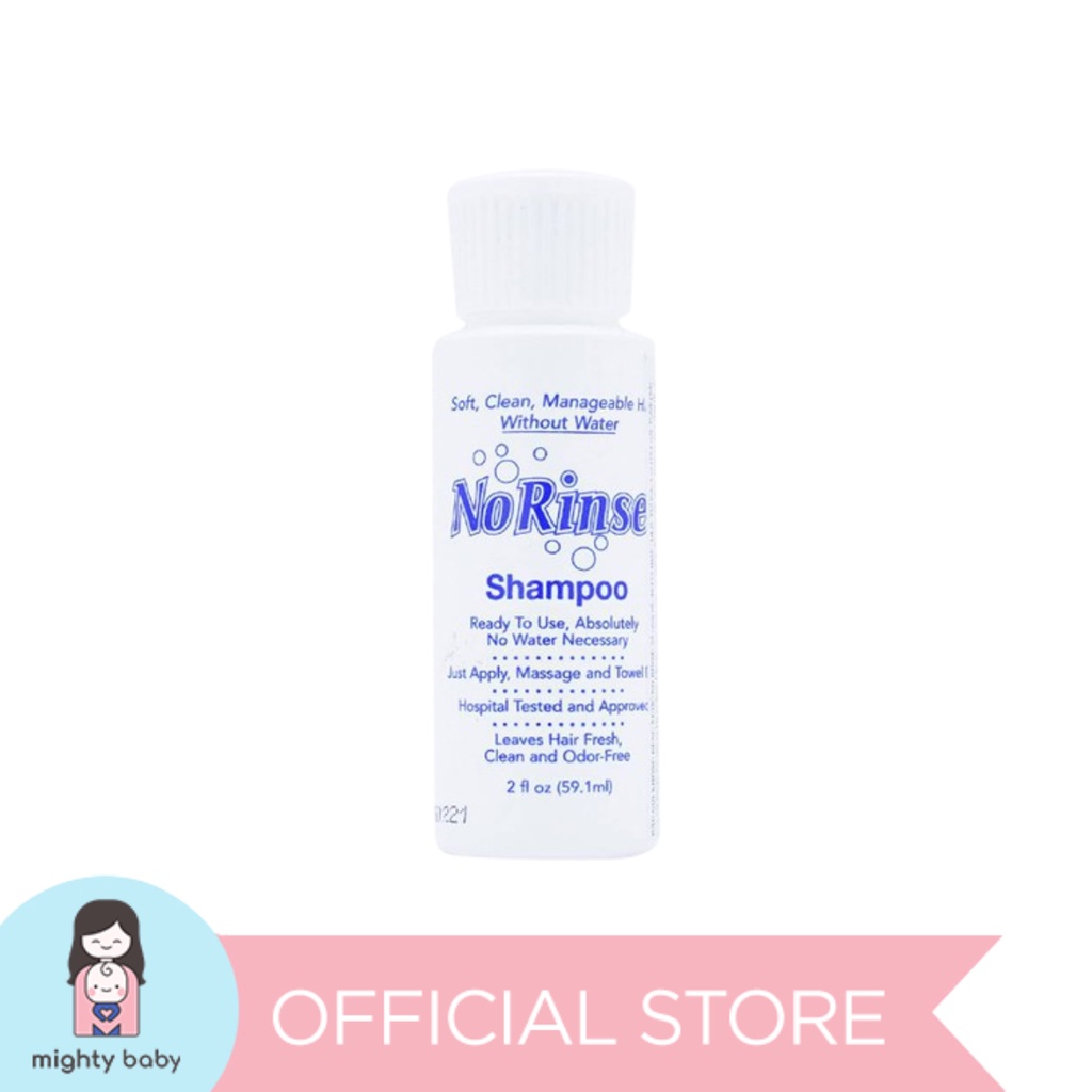 No Rinse Shampoo 2oz Shopee Philippines