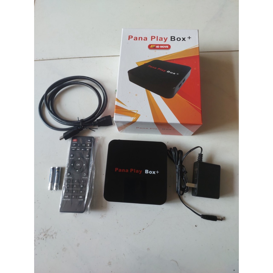 Android TV Pana Play Box+ Watch Free TV - 4G Ram, 32G Rom Androi TV9 ...