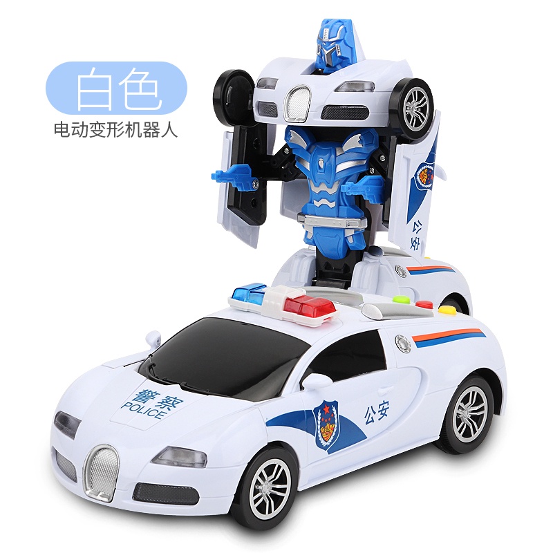 COD Automatic Deformation Robot Bugatti Autobot Lighting Music Children ...