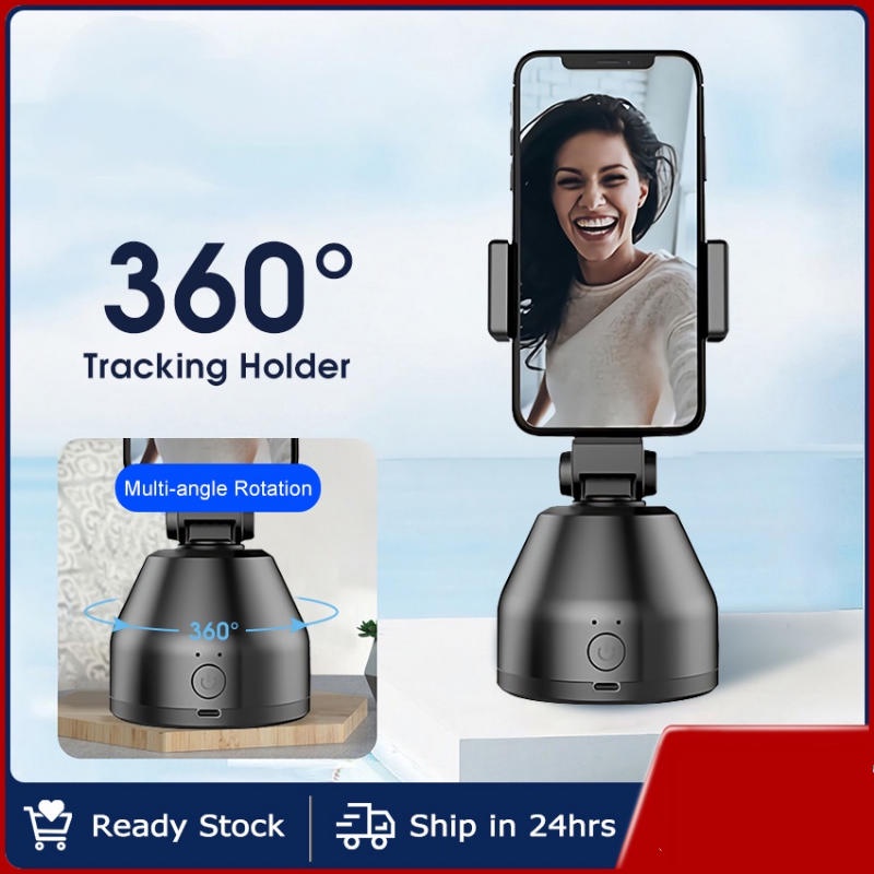 Smart Selfie Stick 360 Rotation Selfie Stick Tripod Portable Smart AI