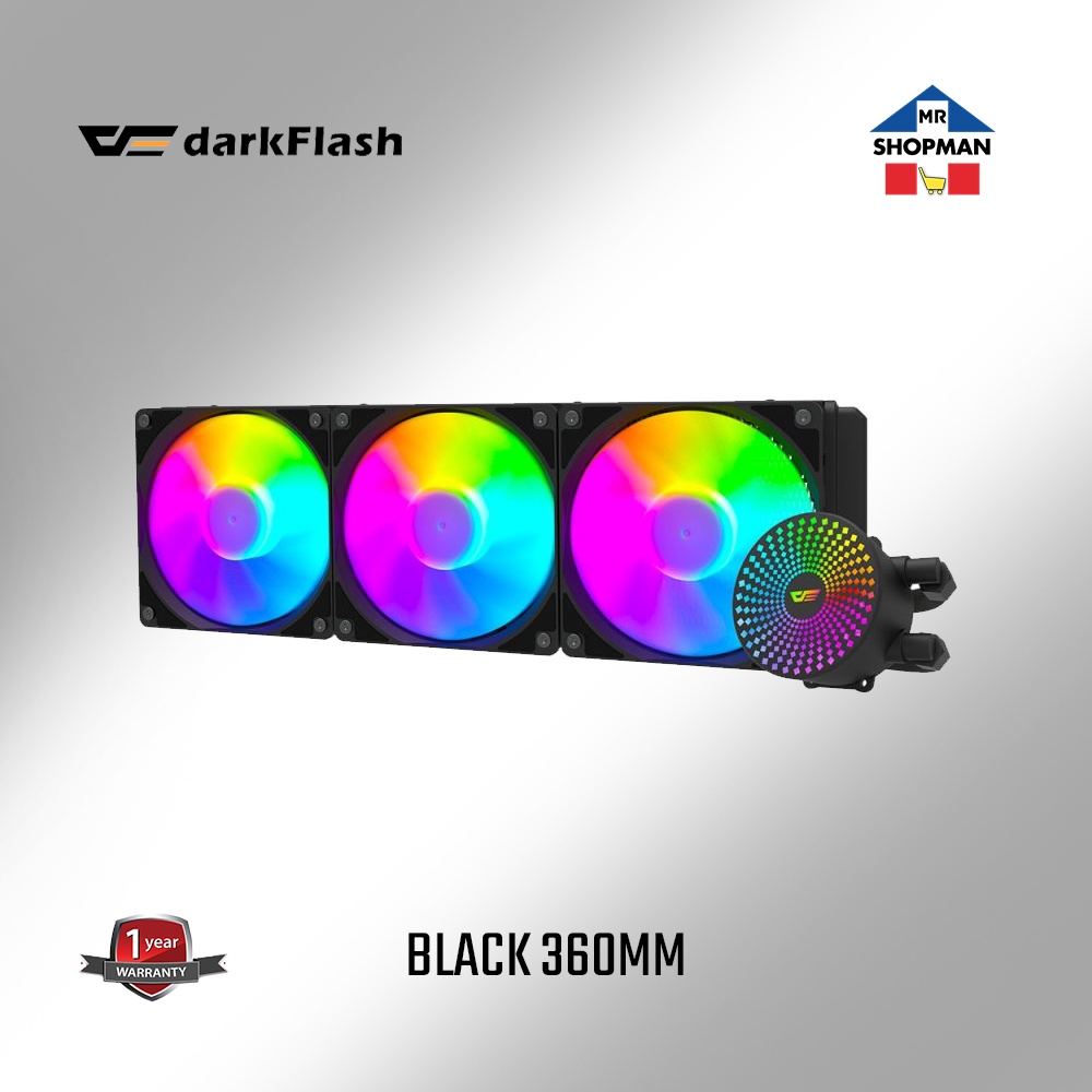 Darkflash Radiant DC240 / DC360 Liquid CPU Cooler AIO DC 240 / 360 ...