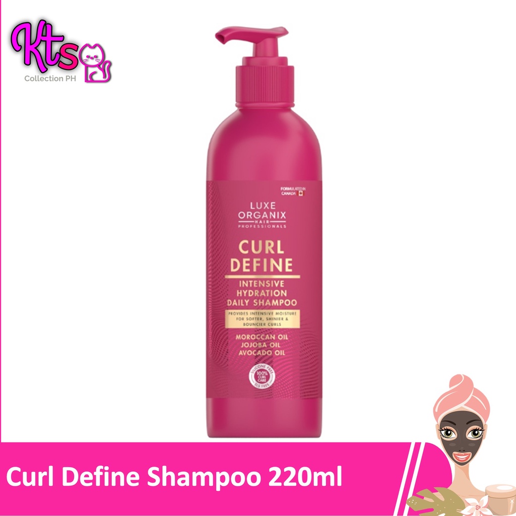 Luxe Organix Curl Define Intensive Hydration Daily Shampoo 220ml Shopee Philippines