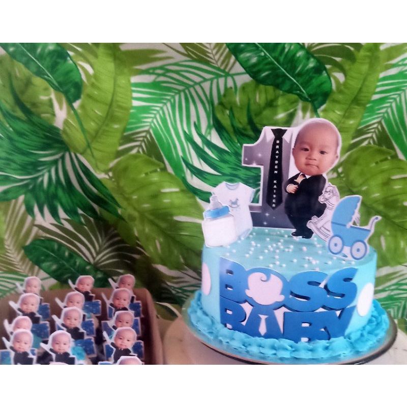 Boss baby cake toppers 7pcs Shopee Philippines