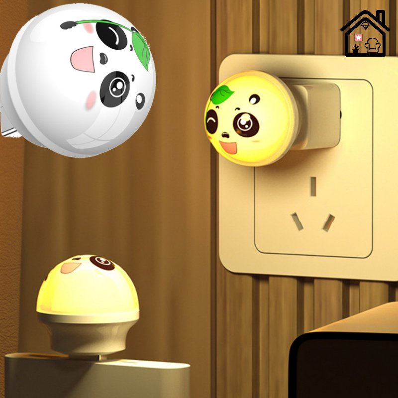 USB Plug Night Cartoon Panda Book Reading Lamp / Computer Mobile Power ...