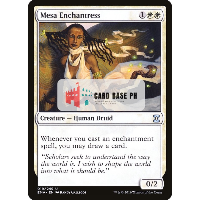 MTG - MESA ENCHANTRESS - M10 - INCANTATRICE DELLA MESA - NEAR MINT - ITALIANO