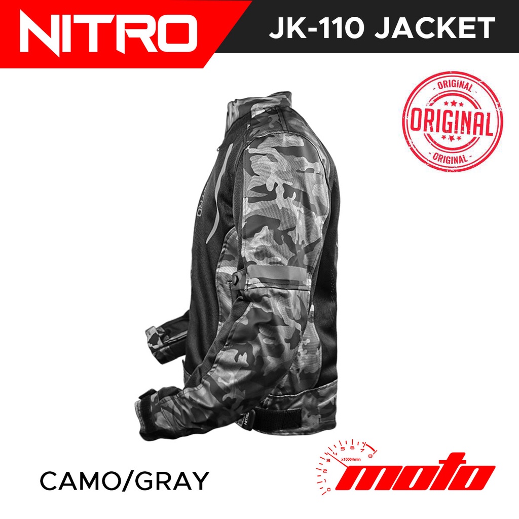 Moto NITRO Riding Jacket JK-110 | Shopee Philippines