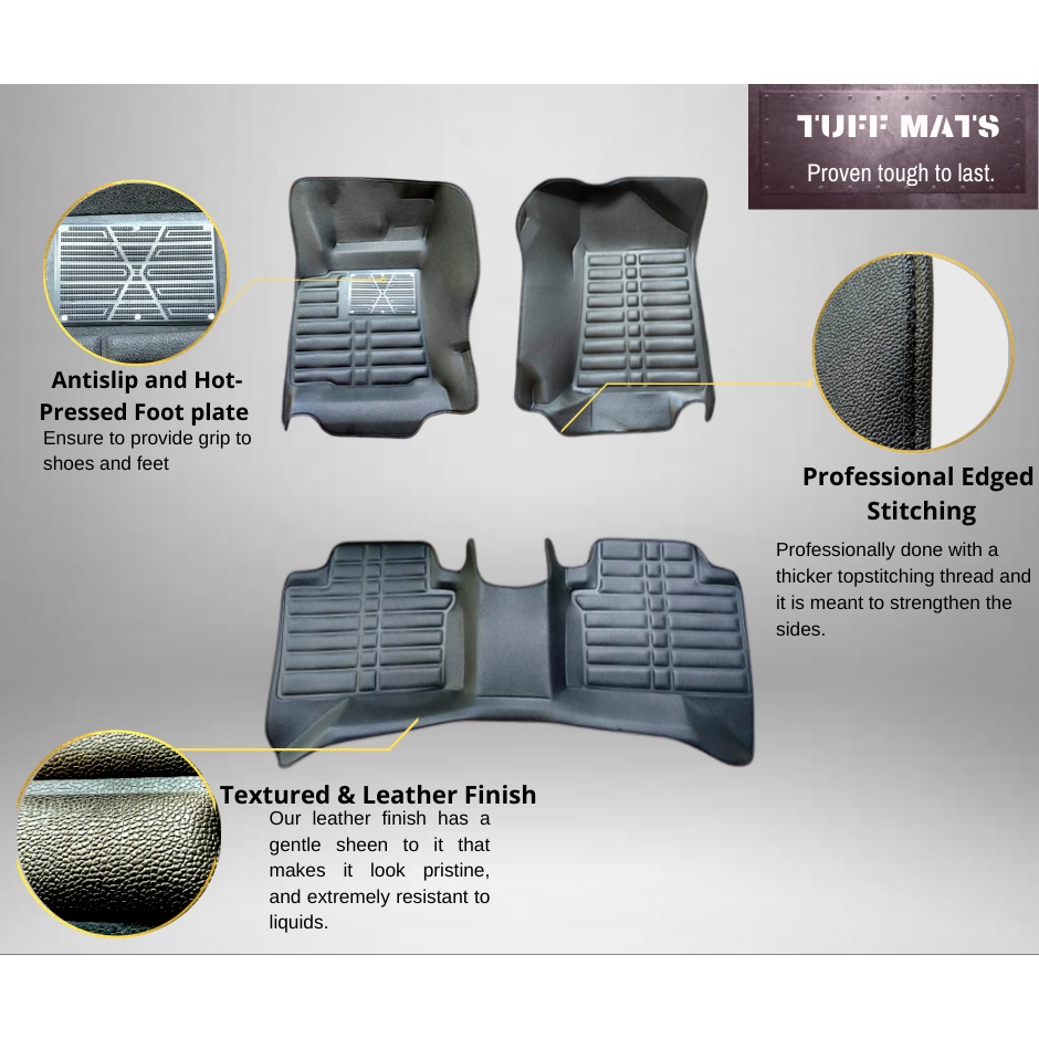 Honda CRV Dish Tuff mats 20172020 (2 rows 5seater) Shopee Philippines