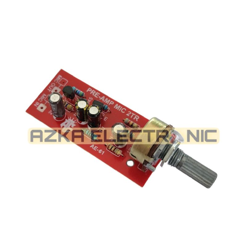Preamp Mic 2 TR Transistor AE61 Kit Shopee Philippines