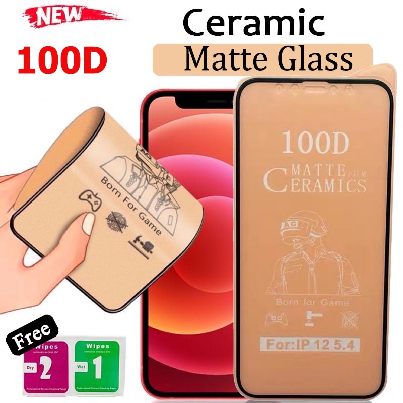 100D Matte Soft Ceramic Screen Protector for Iphone 11 12 13 14 15Pro