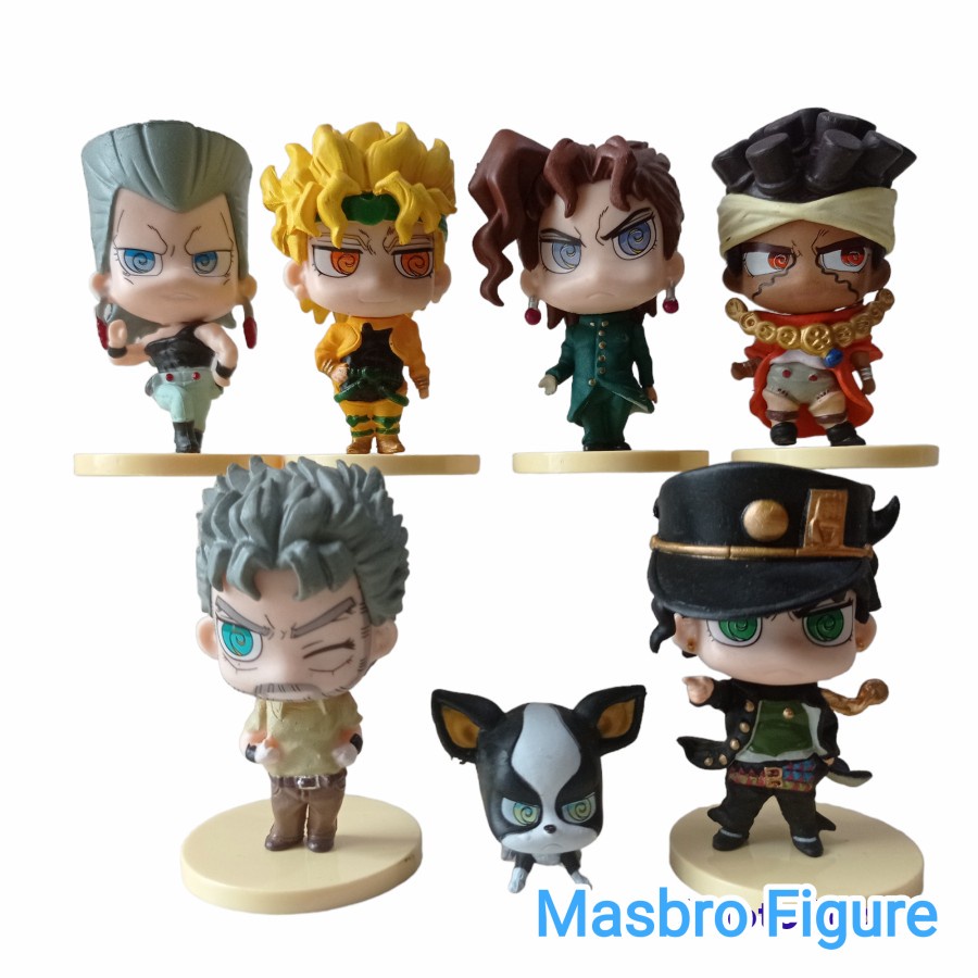 Figure JOJO'S BIZARRE Adventure Diamond KUJO JOTARO JOSUKE Set 7pcs ...