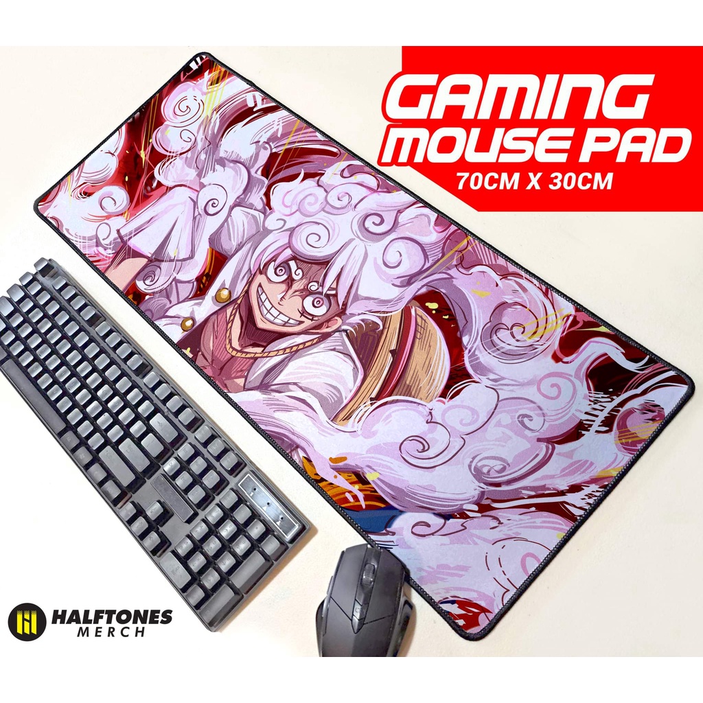Extended Gaming Mouse Pad / Deskmat ONE PIECE 70cm X 30cm Shopee