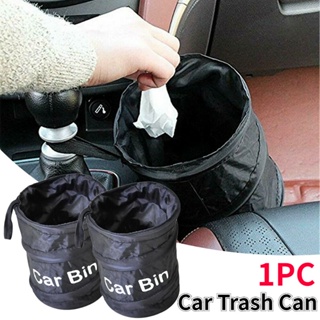 Leak-Proof Car Rubbish Bin Car Trash Can with Lid - China Car Trash Can,  Garbage Bag