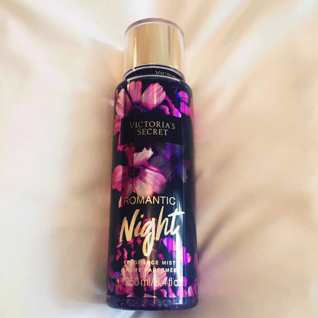 Romantic Night Victoria's secret Fragrance mist with US Barcode 250ml
