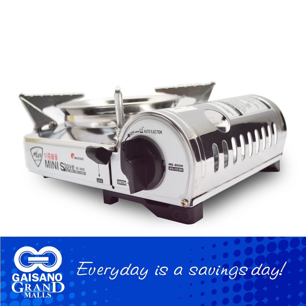 MAXSUN Mini Gas Stove, Handy Butane Stove for Outdoor use 038 Gaisano