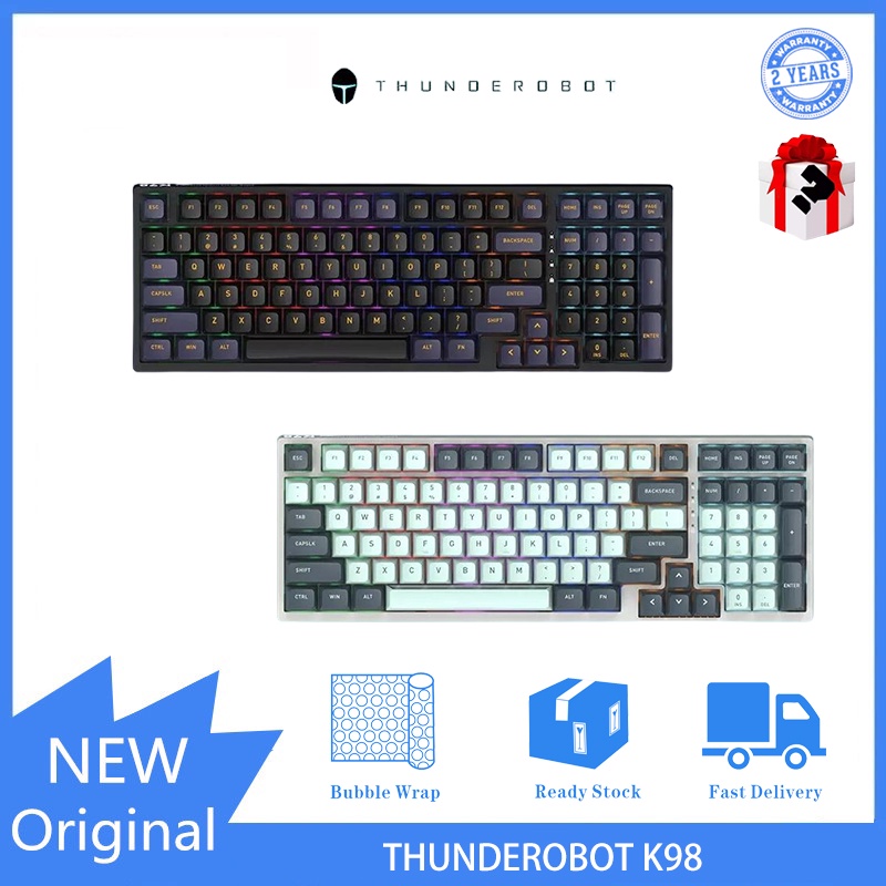 THUNDEROBOT K98 colorful backlight keyboard mucoping mechanical ...