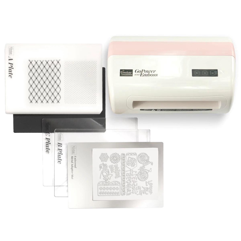 Couture Creations GoPower & Emboss Machine - Pink (Limited Edition ...