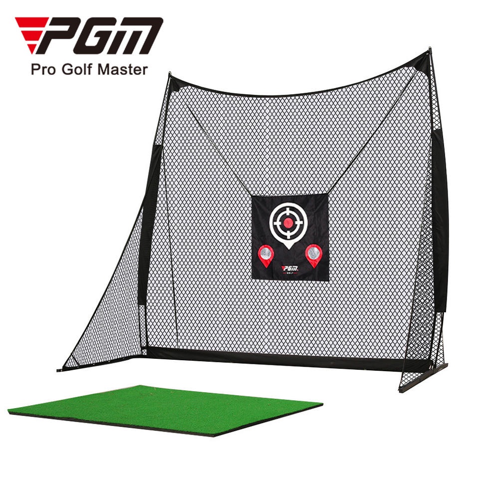 PGM two target golf practice net for golf wood iron wedge cutting swing ...
