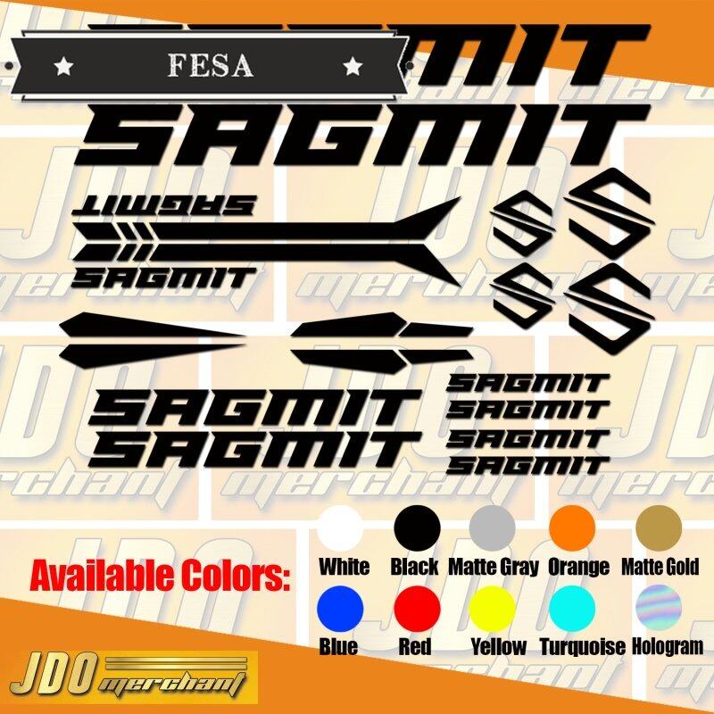 FESA SAGMIT Bike Sticker Vinyl Decals | Shopee Philippines